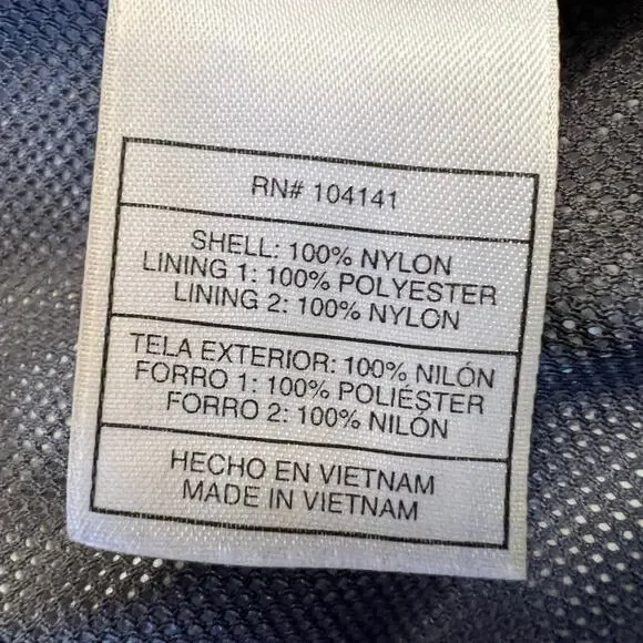 Nike ACG Jacket Mens XL Fit Storm Vintage Windbreaker Blue Hooded Nylon Rain - Picture 6 of 8